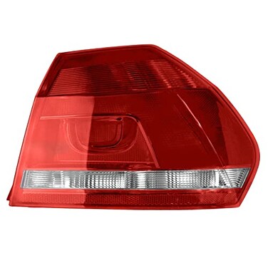 TRQ Passenger Side Outer Tail Light Assembly