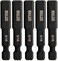 Railer 5pc 5/16mm Hex Bit Set 2 Inch S2 Steel Impact Allen Wrench Screwdriver Bits