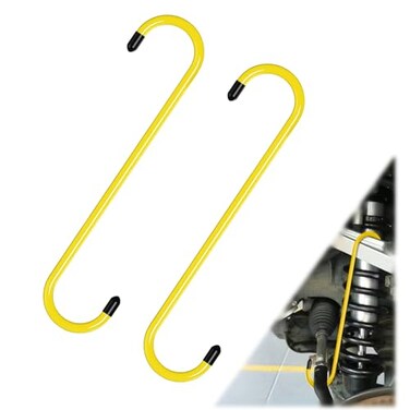 BFXM 2PCS Brake Caliper Hanger Compression Mechanic Tool with Rubber Tips