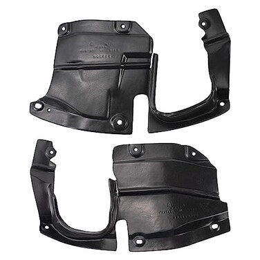 TRQ Front Driver and Passenger Side Inner Fender Liner Set