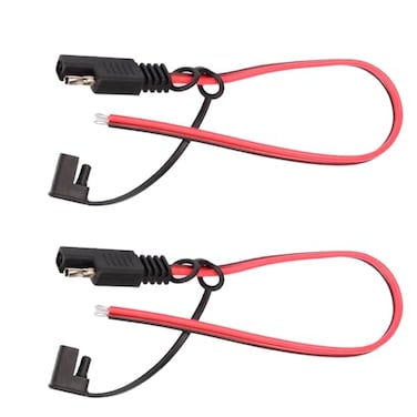 HUIQIAODS 16 AWG SAE Connector Extension Cable, 2 Pack