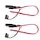 HUIQIAODS 16 AWG SAE Connector Extension Cable, 2 Pack
