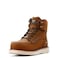 ARIAT Men's Rebar Wedge Moc Toe 6" Waterproof Composite Toe Work Boot, Distressed Brown, 9 Wide