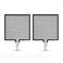 Flylin 2Pcs RP-S40-ST Thin Film Pressure Sensor, High Accuracy Thin Kraft Sensor