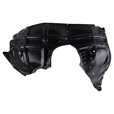 TRQ Front Left Inner Fender Liner Black Drivers Side