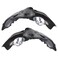 TRQ Front Driver and Passenger Side Inner Fender Liner Set
