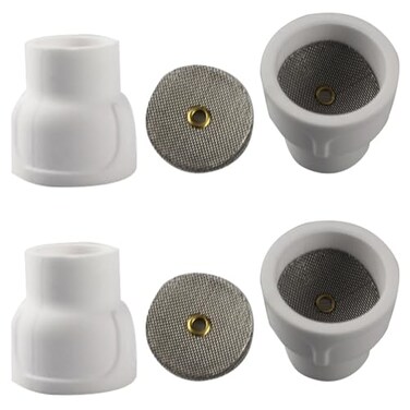 Vaphy12 Ceramic (4-PackWhite TIG Welding Cup