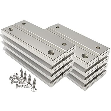 Magnetpro Neodymium Rectangular Magnets 70 LB Force 2.36" x 0.53" x 0.20