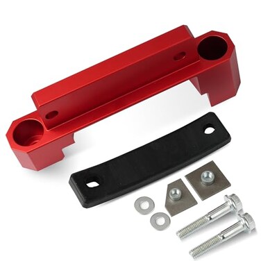 Jetuplusllc Billet Rear Differential Brace for 2015-2023 Dodge (Red