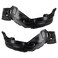TRQ Front Driver and Passenger Side Inner Fender Liner Set