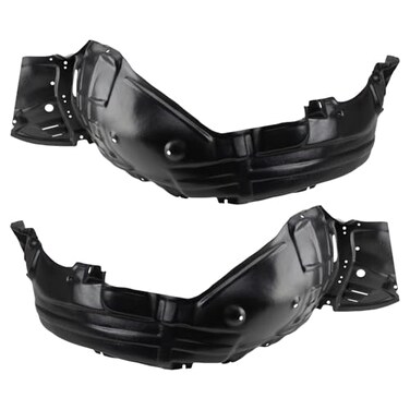 TRQ Front Driver and Passenger Side Inner Fender Liner Set