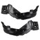 TRQ Front Driver and Passenger Side Inner Fender Liner Set