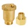 Joywayus Brass Automatic Float Valve Kit 3/8"NPT Air Bleeder Release Vent Valve Pipe Fitting Connector Adapter