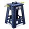 Delxo 17.5 Inch Folding Step Stool,Foldable Step Stool for Adults Blue