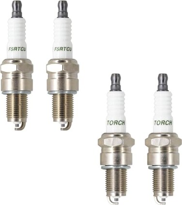 TORCH 4PCS F5RTCU Spark plug Replace for 7422/BPR5ES 322/RN11YC 404