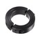 HARFINGTON Shaft Collar for 1-3/4" Rod 2-3/4" OD 11/16" Width Black Oxide Plating Double Split Axle Clamp-On Collar with Set Screw