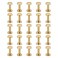 PATIKIL 25 Sets Chicago Screws M4x14mm Slotted Binding Post