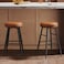 VASAGLE Bar Stools Set of 2, Kitchen Counter Stools, 30-Inch Tall