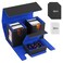 TiMOVO MTG Commander Deck Box for YuGiOh TCG CCG Magic Cards, BlackBlue