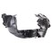 TRQ Front Right Inner Fender Liner Black Passenger Side