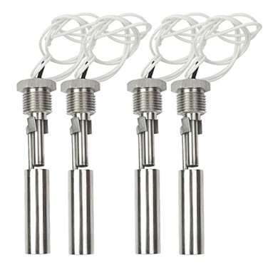 TEAMWILL 4PCS Stainless Steel Tank Pool Liquid Water Level Sensor Horizontal Float Switch