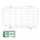 Angoily 1-Pack Exit Sign Wire Guard, 16 x 10 in Protective Metal Cage