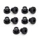 POWERTEC 10 Pack 1/4"-20 Round Knobs, Threaded Clamping Knobs for T TrackTable Saw Accessories, Featherboard, Woodworking Jigs on Miter Saw, Router Table, Drill Press (QNB3004-P2