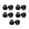 POWERTEC 10 Pack 1/4"-20 Round Knobs, Threaded Clamping Knobs for T TrackTable Saw Accessories, Featherboard, Woodworking Jigs on Miter Saw, Router Table, Drill Press (QNB3004-P2
