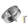 Mollom 4-1/4" (108mmHeavy Duty Carbide Hole Saw with 2 Pilot Bits