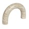Creative Co-Op Marble Arch Tabletop Shelf Decor, Beige