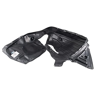 TRQ Right Inner Fender Liner Black Passenger Side
