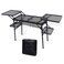 Nice C Camping Metal Table, Compact Outdoor Folding Tailgate Grill Table