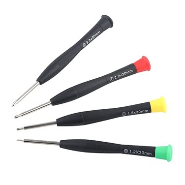Louishy PH000 PH00 PH0 Phillips Screwdriver Set for Glasses Phone Laptop Computer