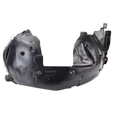 TRQ Front Left Inner Fender Liner Black Drivers Side