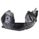 TRQ Front Left Inner Fender Liner Black Drivers Side