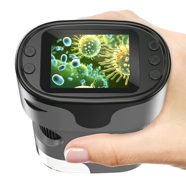 BEBANG Kids Digital Microscope Science Gift: Complete STEM Toy Kit for Ages 4-12