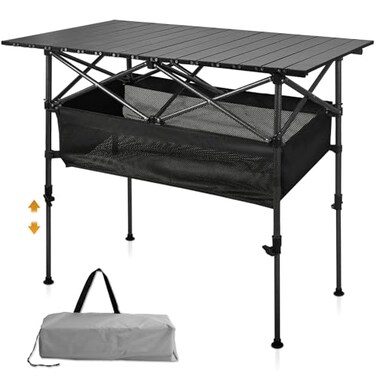 Audoyon Folding Camping Table 37.4 Inch