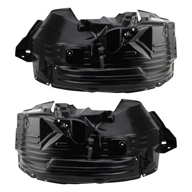 TRQ Front Driver and Passenger Side Inner Fender Liner Set