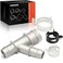 A-Premium Engine Coolant Radiator Hose Y Junction Connector