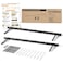 BATODA 24" Floating Shelf Bracket 2 Pcs,Hidden Bracket for Floating Shelves