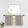 RYB HOME Kitchen Window Curtains, Blackout Privacy Half Window Curtains