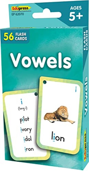 Teacher Created Resources Vowels Flash Cards (EP62070