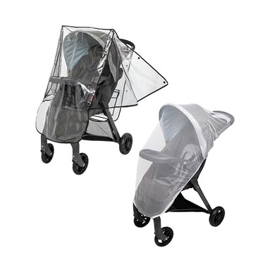 Nuby Eco Friendly Stroller Weather Shield and Insect Netting Set