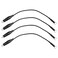 GOWENIC 4Pcs Oscilloscope Probe Accessories Ground Wire Cable with Clip Oscilloscope Accessories