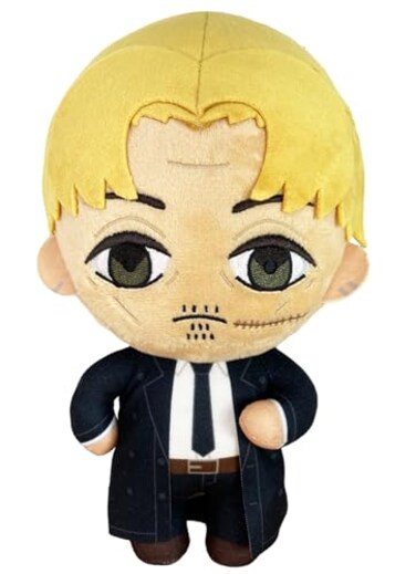 Great Eastern Entertainment Chainsaw Man - Kishibe (Public Safety Devil Hunters Uniform1 Plush 8" H