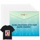 HTVRONT Sublimation HTV Sheets for Cotton Fabric - Matte, 12x10'', 5 Pack