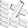 Kanayu 12 Pcs Clear Triangular Prism Optical Glass,4 Inch