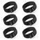 Trilancer Elastic Cinch Straps with Anti-Slip Strips, 14'' x 2'' (6 Pack