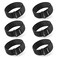 Trilancer Elastic Cinch Straps with Anti-Slip Strips, 14'' x 2'' (6 Pack