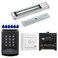YUHANUS Door Access Control System RFID Keypad 600lb Electric Magnetic Door Lock Kit with Exit Button